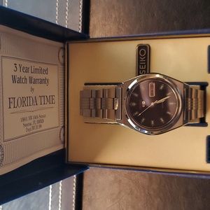 SEIKO mechanical watch model 7009